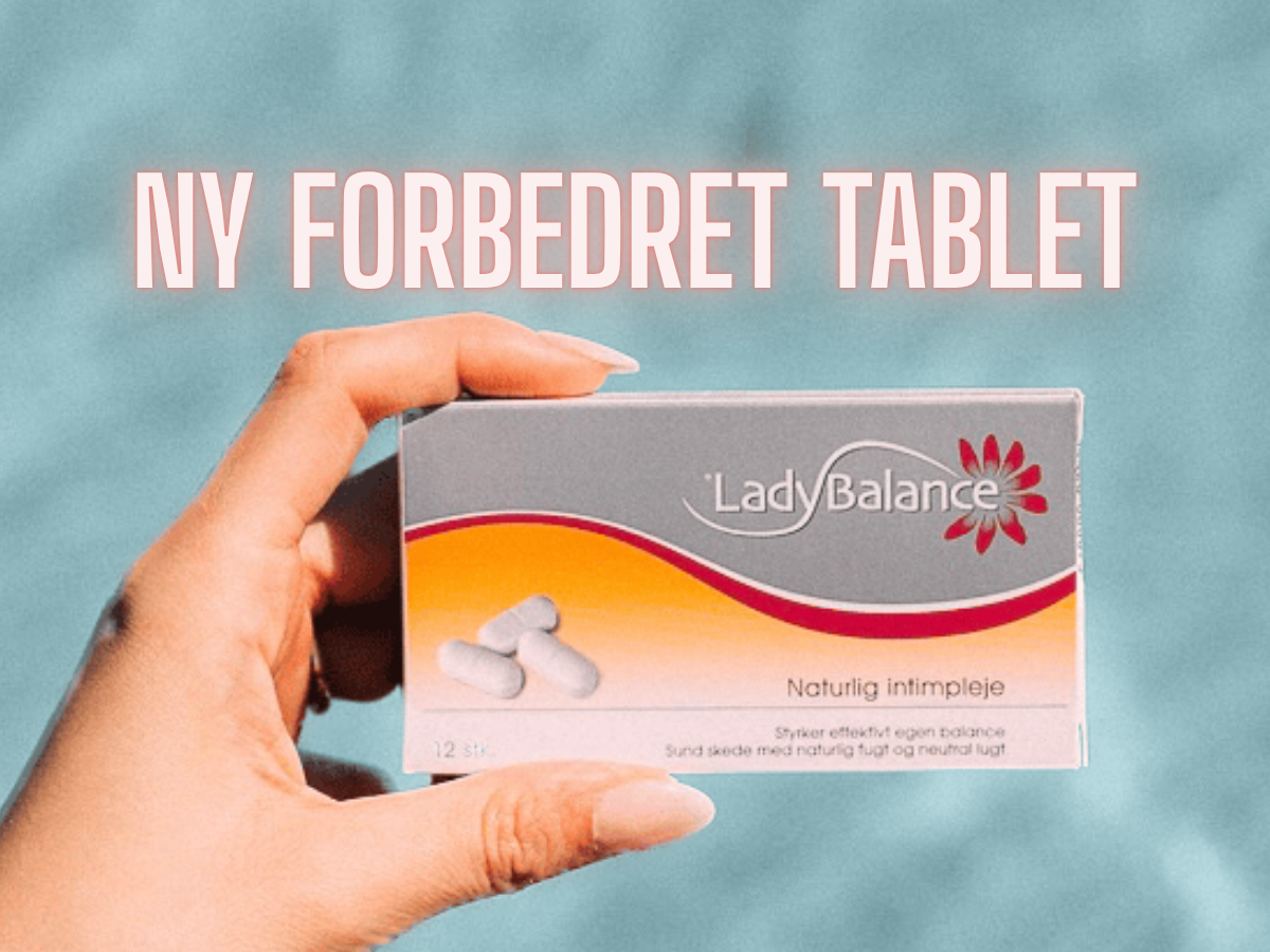 LadyBalance Intimtabletter - med naturligt mælkesukker